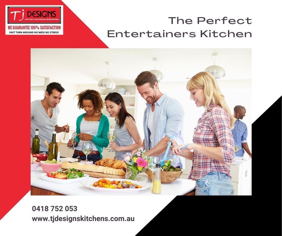 The Perfect Entertainers Kitchen - Kitchen Renovations Gold Coast