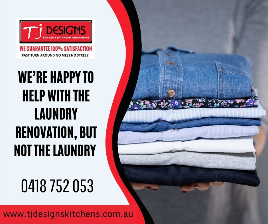 Kitchen Design Ashmore - We’re Happy to Help with the Laundry Renovation, But Not the Laundry
