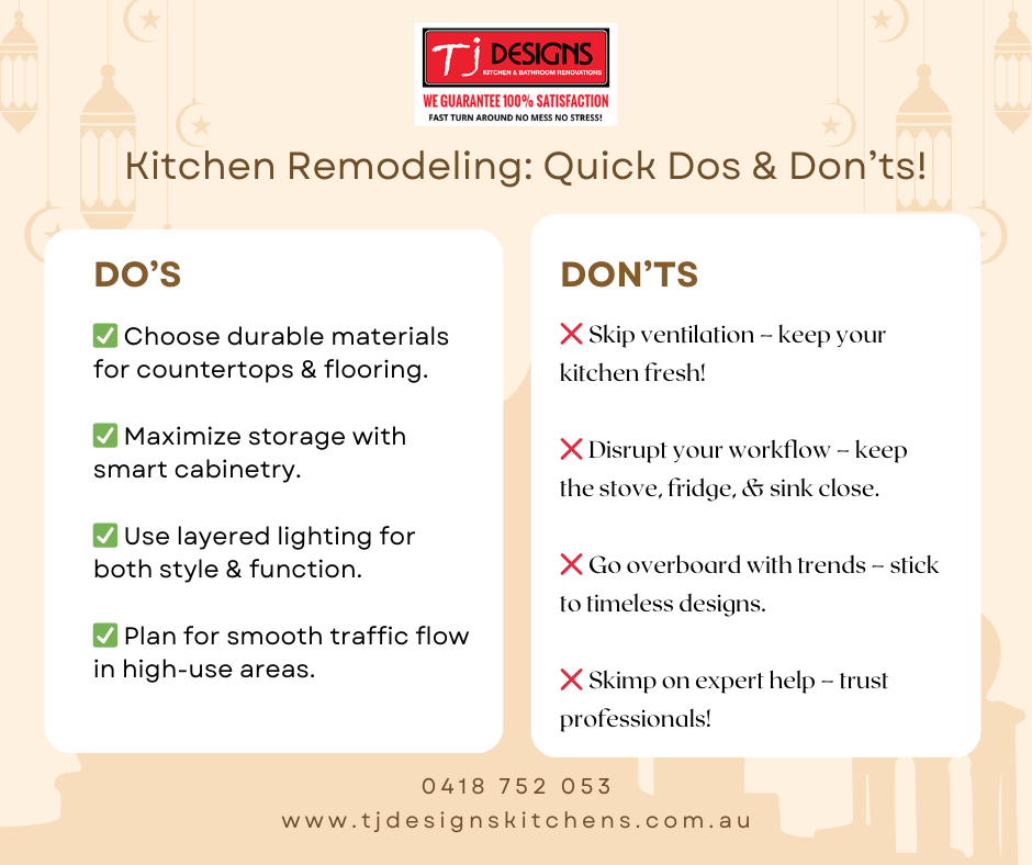 Kitchen Remodeling_ Quick Dos & Don’ts! | Kitchen Renovation | Bathroom Renovation