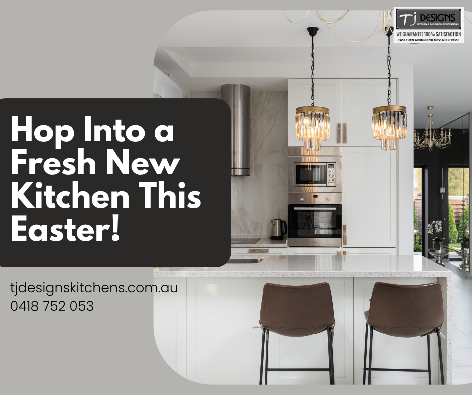 🐰✨ Hop Into a Fresh New Kitchen This Easter! ✨🍽️ | Kitchen Renovation Gold Coast | Bathroom Renovation Gold Coast