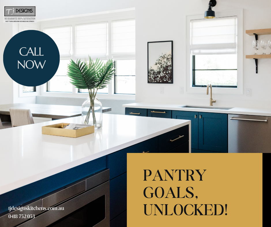 🥫✨ Pantry Goals, Unlocked!| Kitchen Renovation Gold Coast | Bathroom Renovation Gold Coast