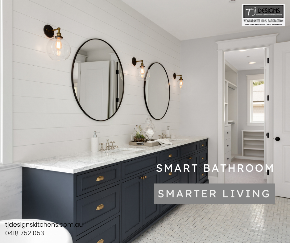 🚿💡 Smart Bathroom, Smarter Living| Kitchen Renovation Gold Coast | Bathroom Renovation Gold Coast