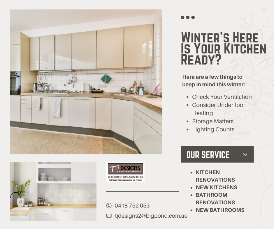 🛁🍲 Winter’s Here – Is Your Kitchen Ready? ❄️ | Kitchen Renovation Gold Coast | Bathroom Renovation Gold Coast